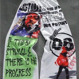 Graphic Print Men's Joggers